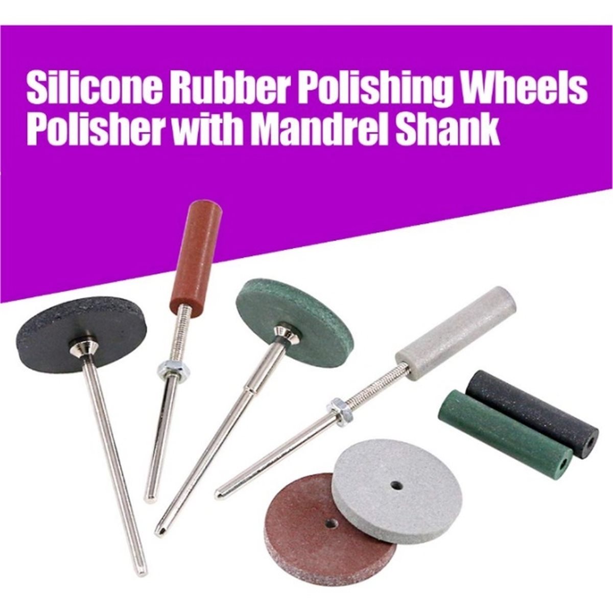 Jewelry Making Rotary Tool - 1set Polishing Wheel Set (4 Colors