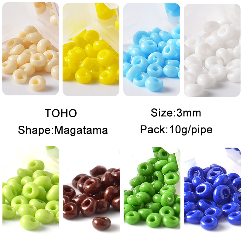 3mm Japan TOHO Beads Magatama  - Jewelry Making Japan ulasan dan harga