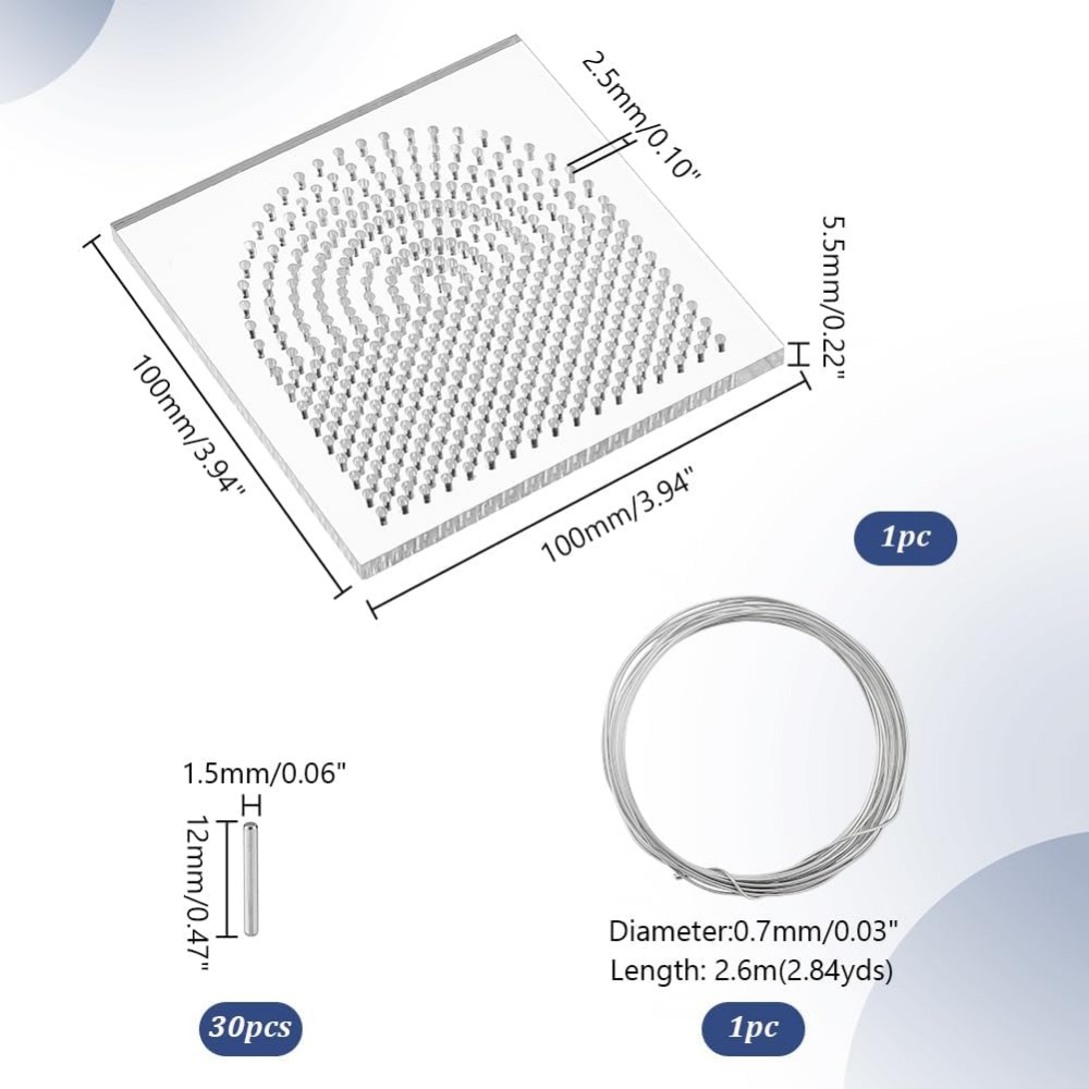 Wire Bending Jig Wire Elements - Wire Jewelry Making Jig ulasan dan harga