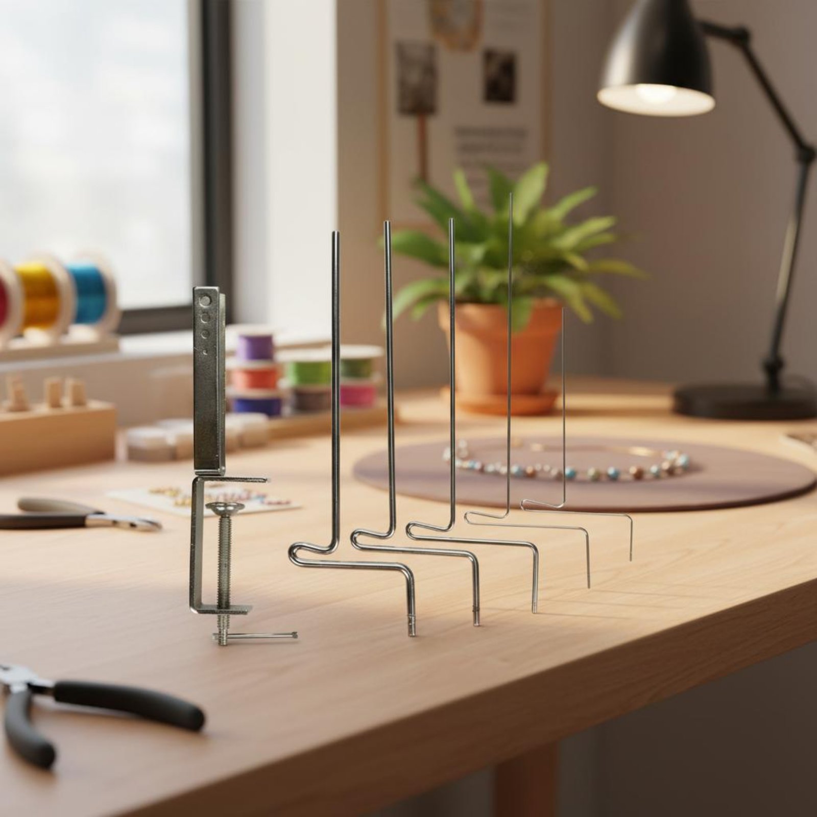 Wire Wrapping Mandrel Set 5 In - Wire Jewelry Making Jig ulasan dan harga
