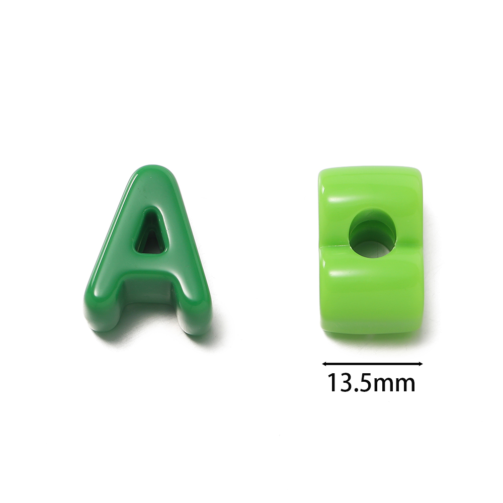 10pcs/lot Mixed Color Big Hole - Jewelry Making For 5 Year Old ulasan dan harga