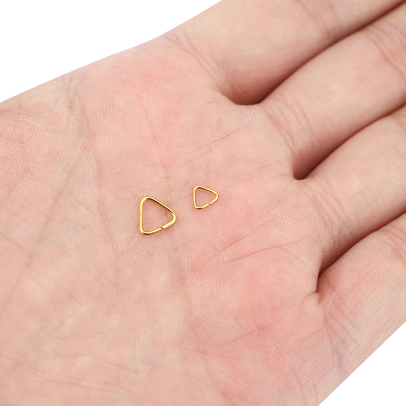 50pcs 5mm 8mm Stainless Steel  - Jewelry Making Closed Jump Rings ulasan dan harga