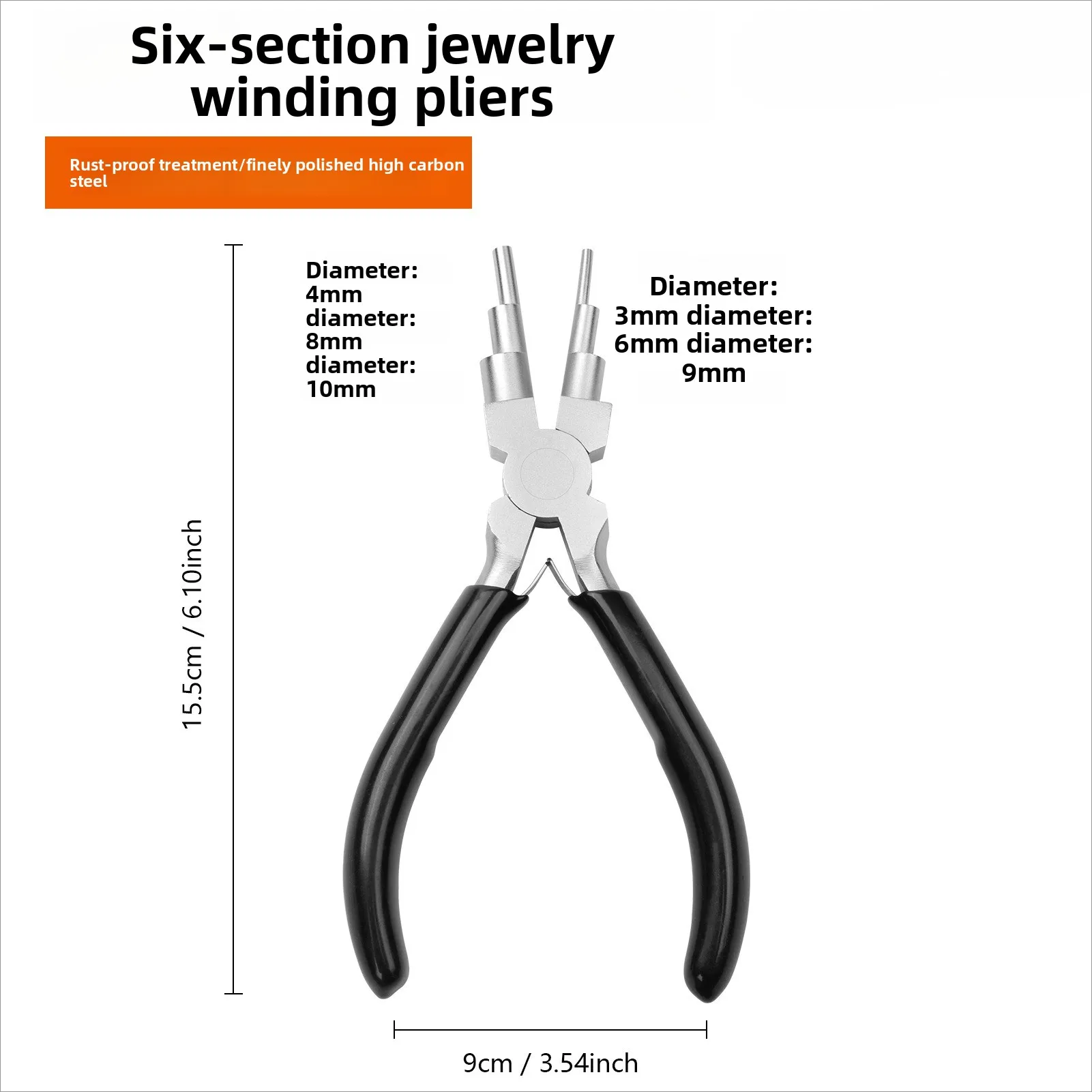 6-in-1 Iron Wire Looping Jewel - Jewelry Making Loop Pliers ulasan dan harga