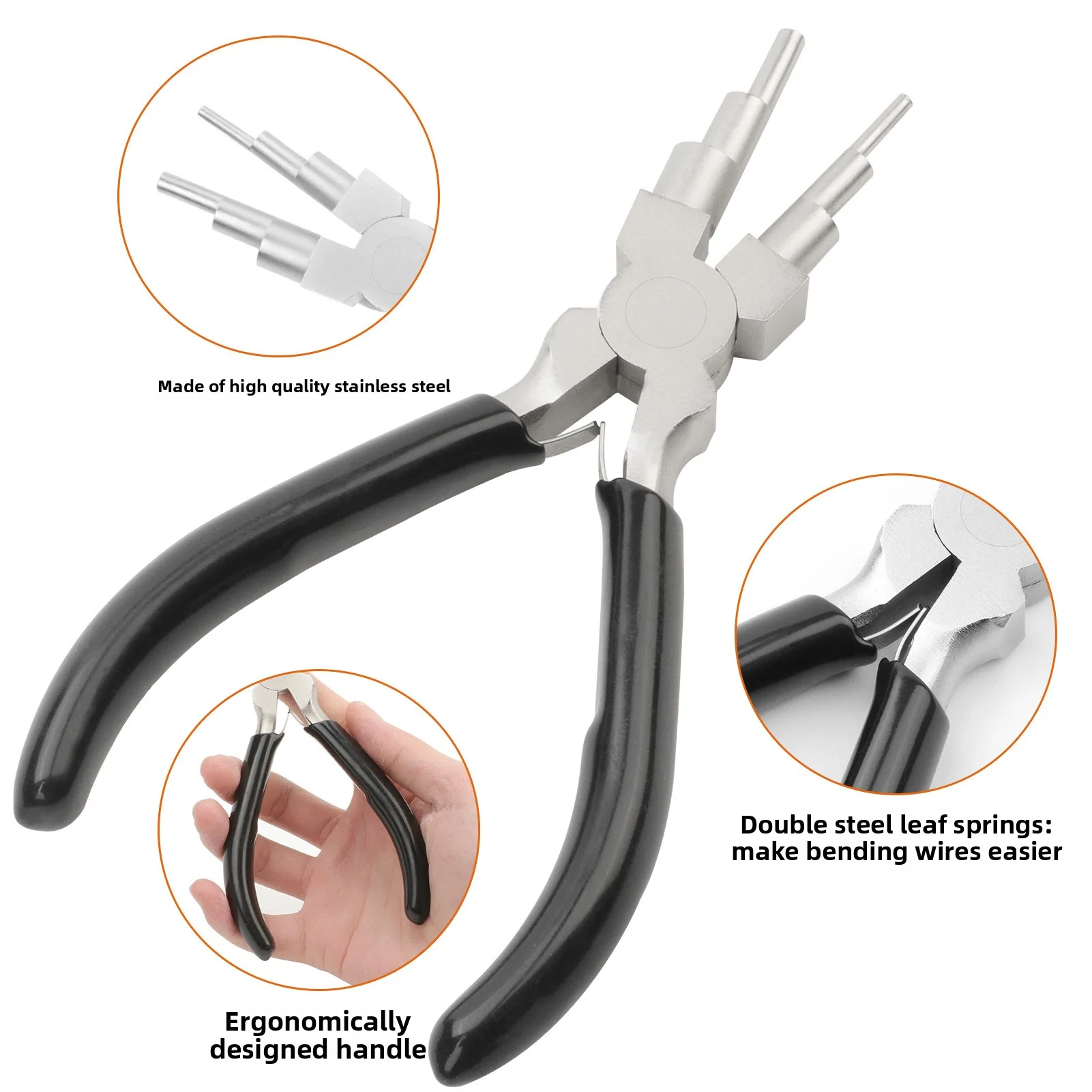 6-in-1 Iron Wire Looping Jewel - Jewelry Making Loop Pliers ulasan dan harga