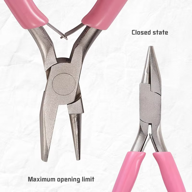 Mini 5Inch Round Concave Plier - Jewelry Making Rotary Tool ulasan dan harga