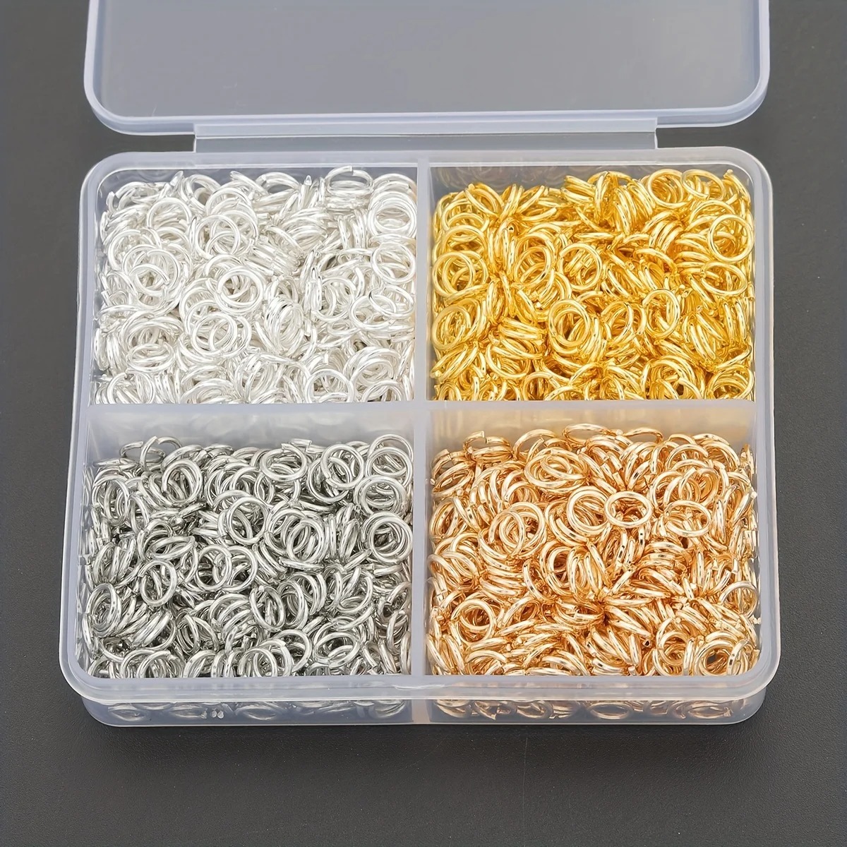1200pcs 3mm Open Jump Rings fo - Jewelry Making Closed Jump Rings ulasan dan harga