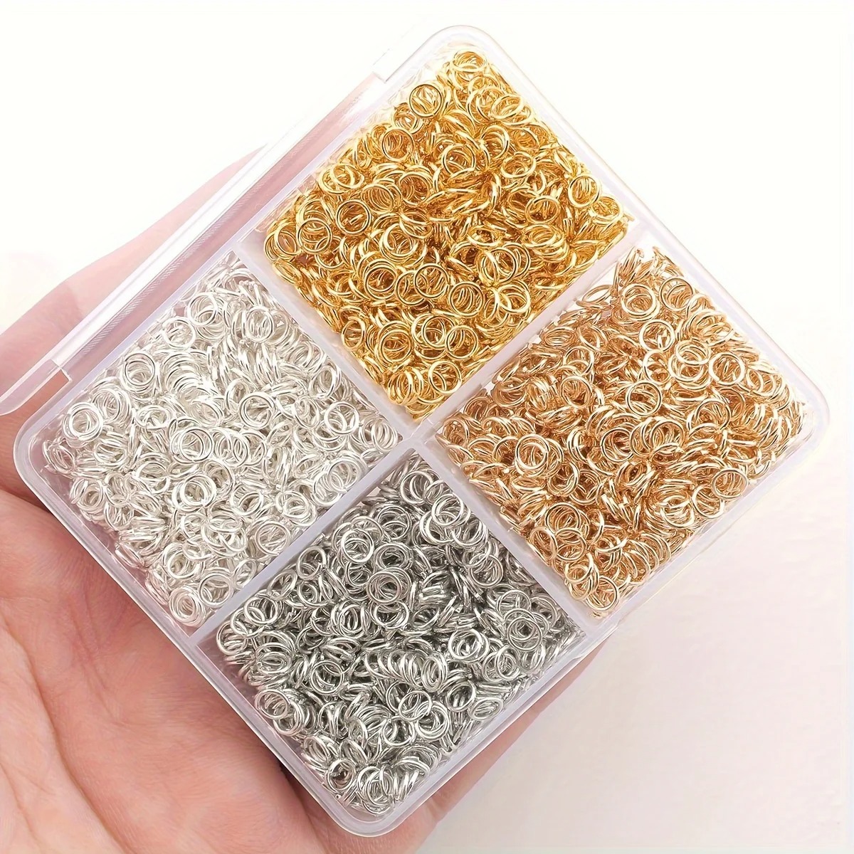 1200pcs 3mm Open Jump Rings fo - Jewelry Making Closed Jump Rings ulasan dan harga