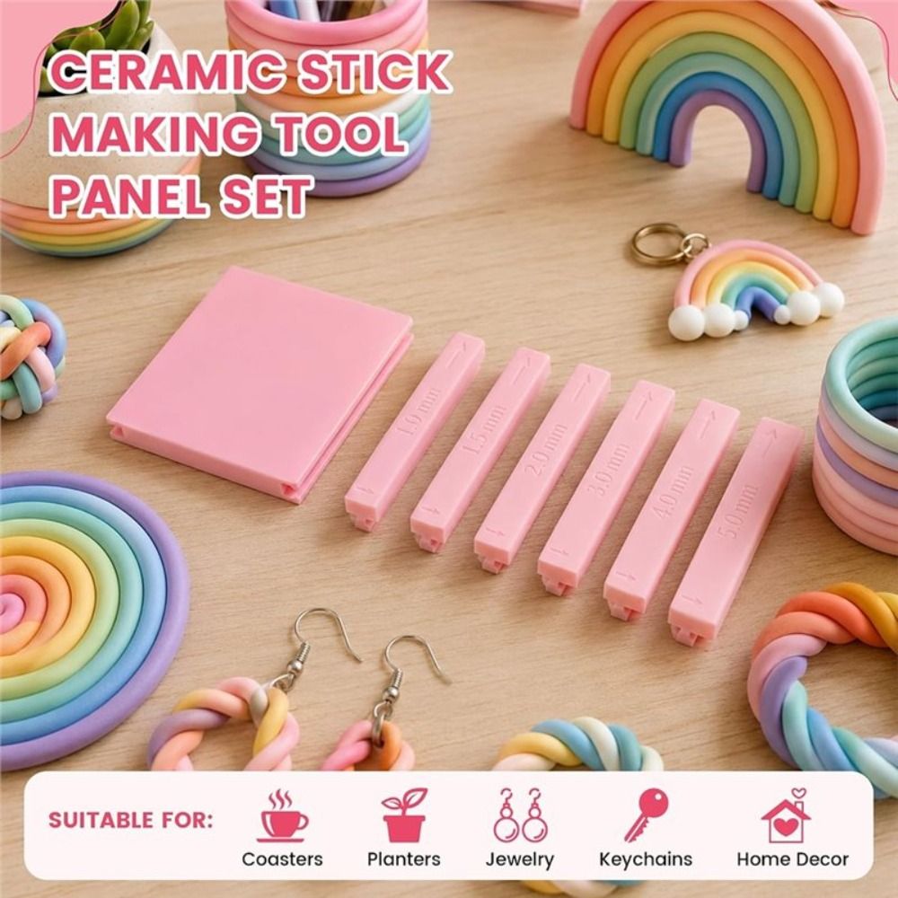Plastic Clay Roller Guide Roll - Jewelry Making Guide ulasan dan harga