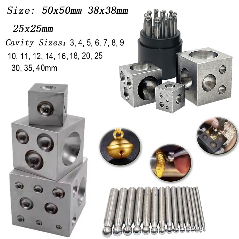 Dapping Block Square with Poli - Jewelry Making Anvil ulasan dan harga