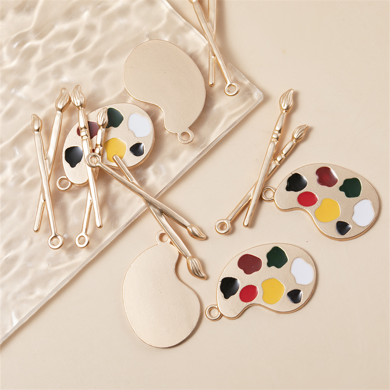 Trendy 10Pcs/PACK Fun Colorful - Jewelry Making Drawing ulasan dan harga