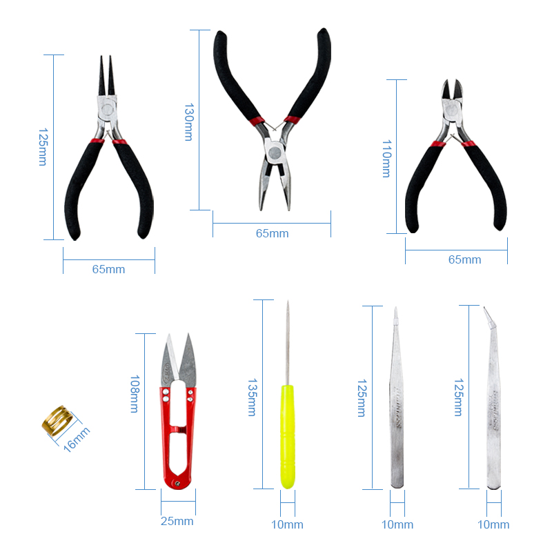 8PCS Stainless Jewelry Making  - Jewelry Plier Set ulasan dan harga
