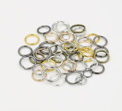200pcs 3/4/5/6/7/8/10/12mm Met - Jewelry Making Closed Jump Rings ulasan dan harga