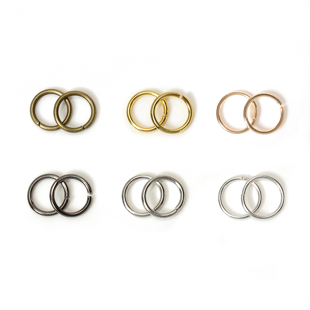 200pcs 3/4/5/6/7/8/10/12mm Met - Jewelry Making Closed Jump Rings ulasan dan harga