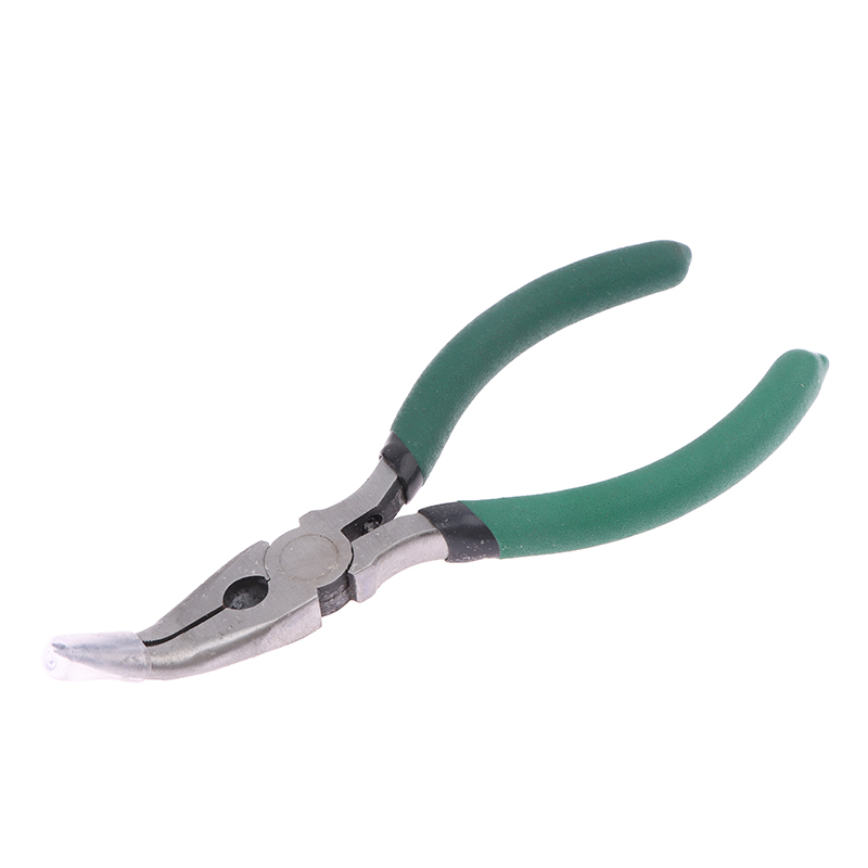 ‘1PC Flat Curved Nose Pliers R - Jewelry Making Loop Pliers ulasan dan harga