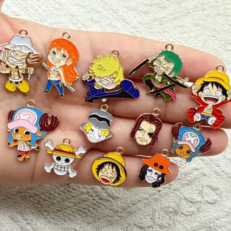 10/20/30pcs Cute ONE PIECE Key - Jewelry Making Japan ulasan dan harga