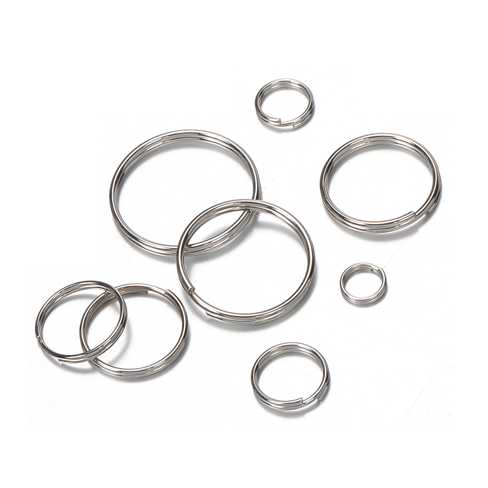 50pcs 6/8/10/12/14/16/18/20mm  - Jewelry Making Closed Jump Rings ulasan dan harga