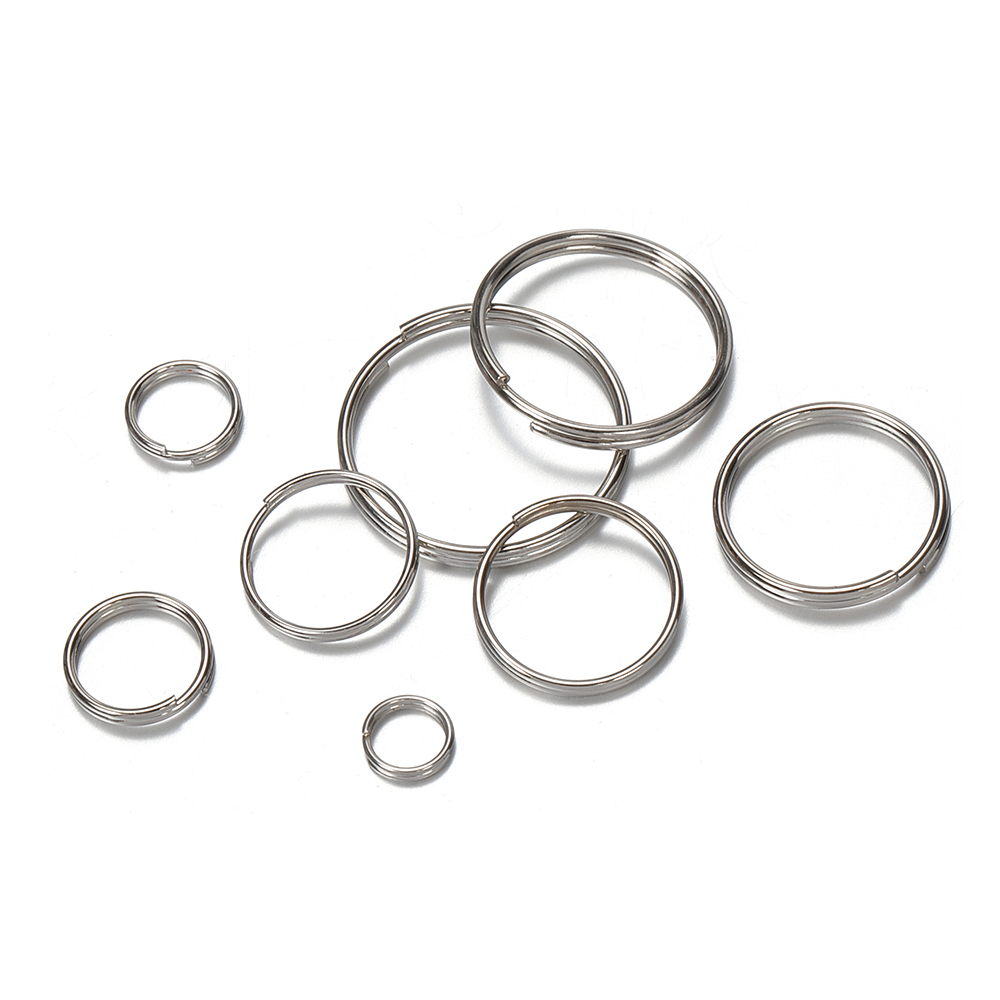 50pcs 6/8/10/12/14/16/18/20mm  - Jewelry Making Closed Jump Rings ulasan dan harga