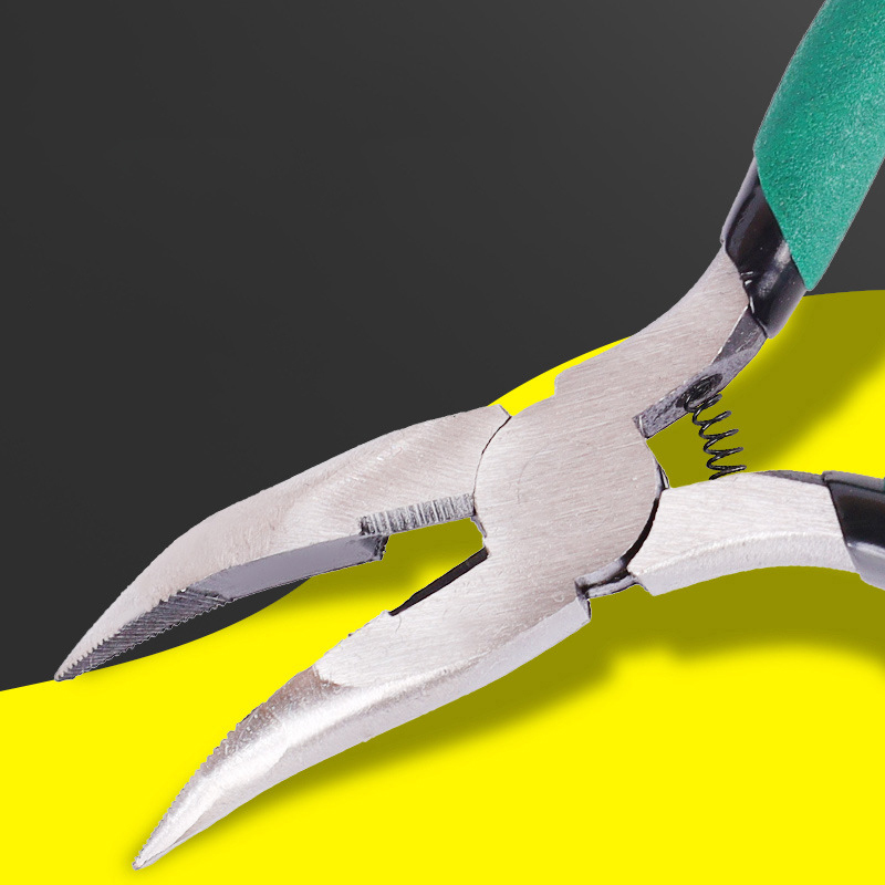 1pc Flat Curved Nose Pliers Ri - Jewelry Making Loop Pliers ulasan dan harga