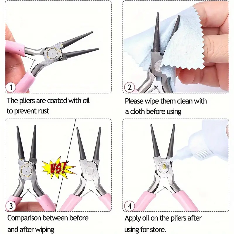 3pcs Jewelry Making Pliers Set - Jewelry Plier Set ulasan dan harga