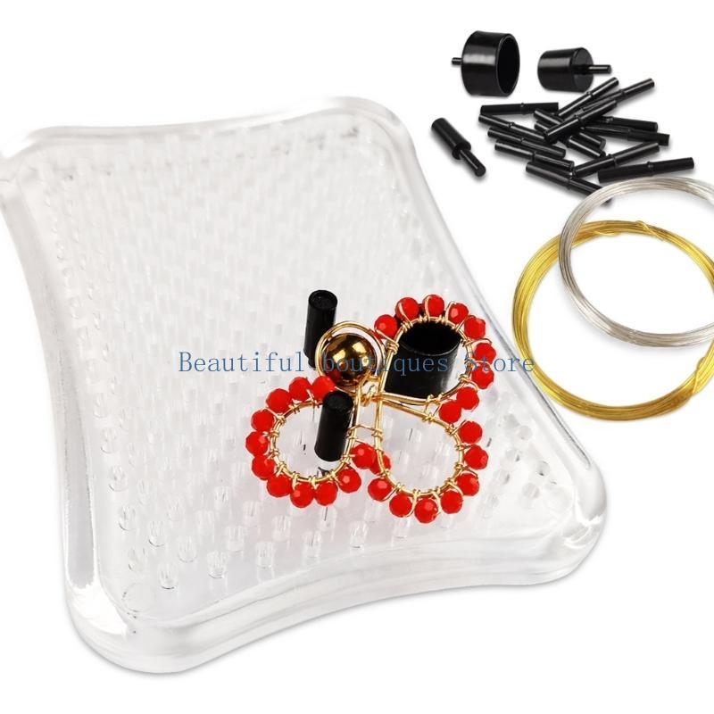 U4LF Wire Beading Jig Wire Sha - Wire Jewelry Making Jig ulasan dan harga