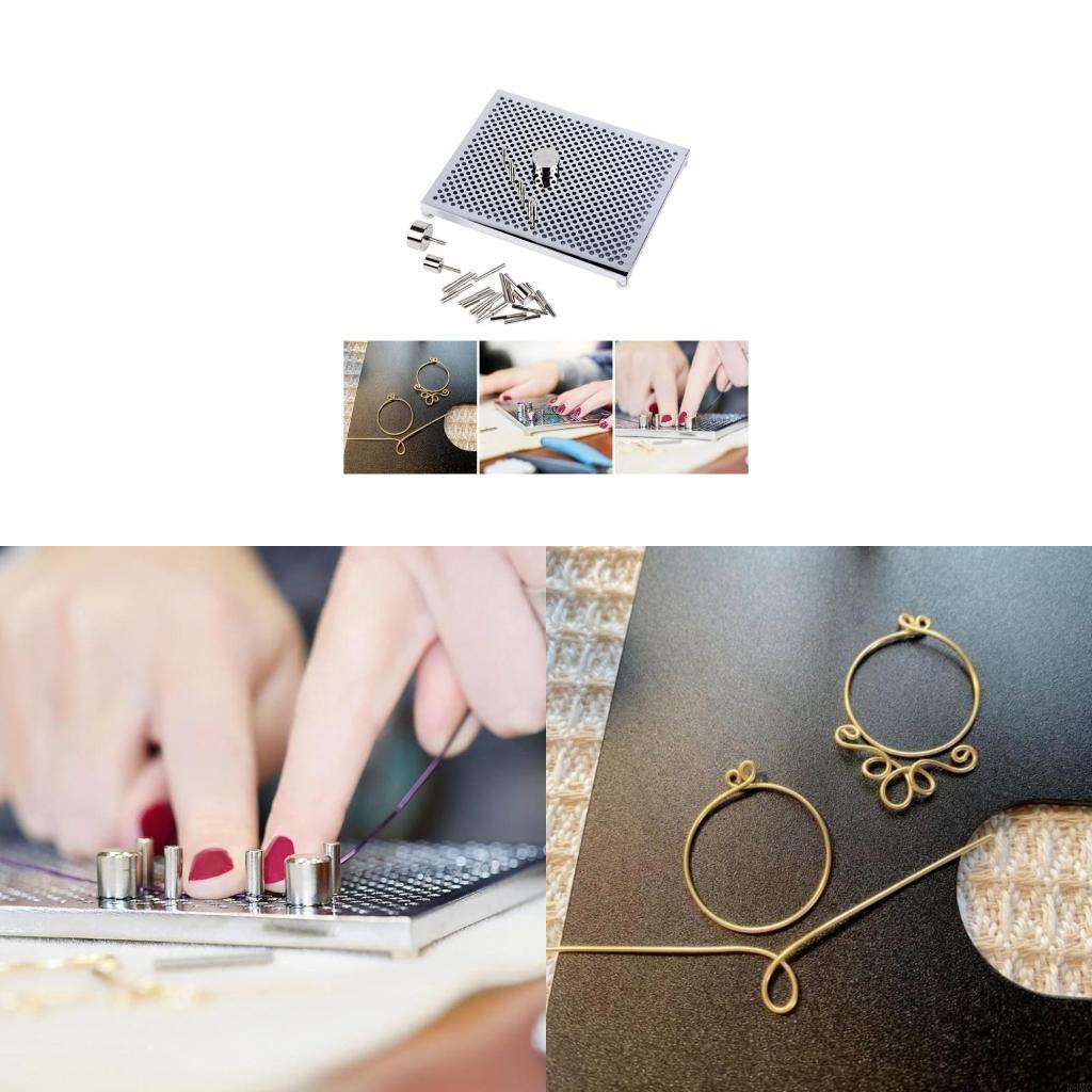 R3MC Aluminum Wire Jig Complet - Wire Jewelry Making Jig ulasan dan harga