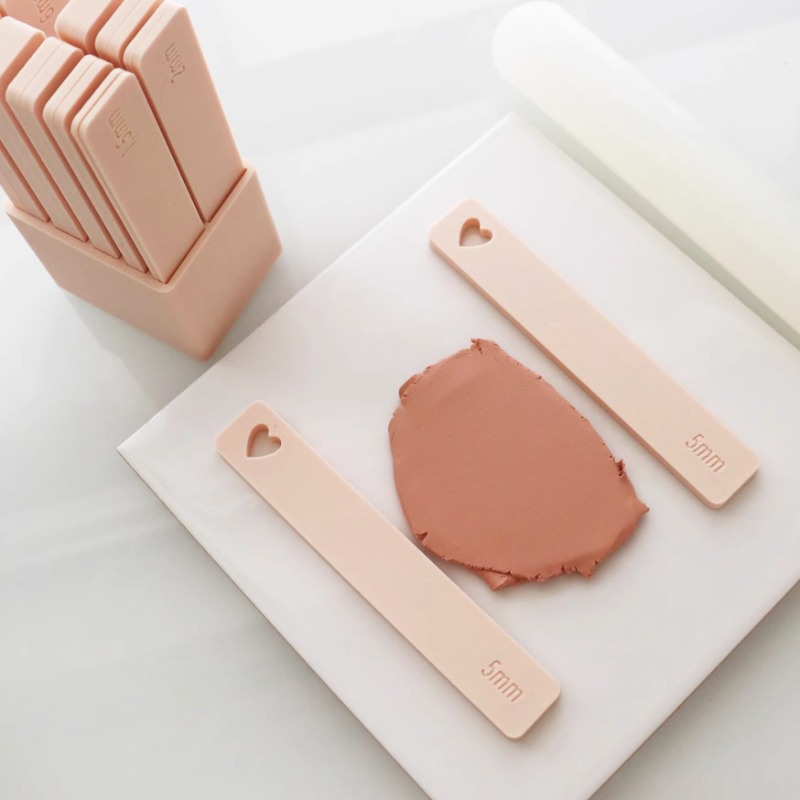 2PCS/set Ruler Thickness Plate - Jewelry Making Guide ulasan dan harga