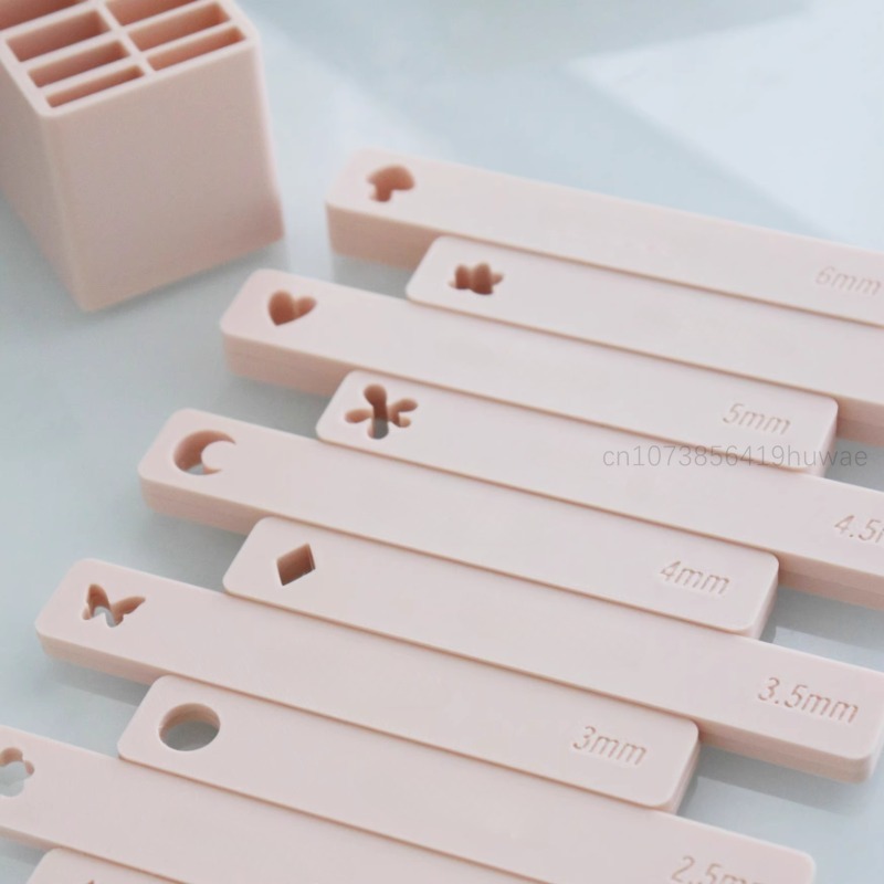 2PCS/set Ruler Thickness Plate - Jewelry Making Guide ulasan dan harga