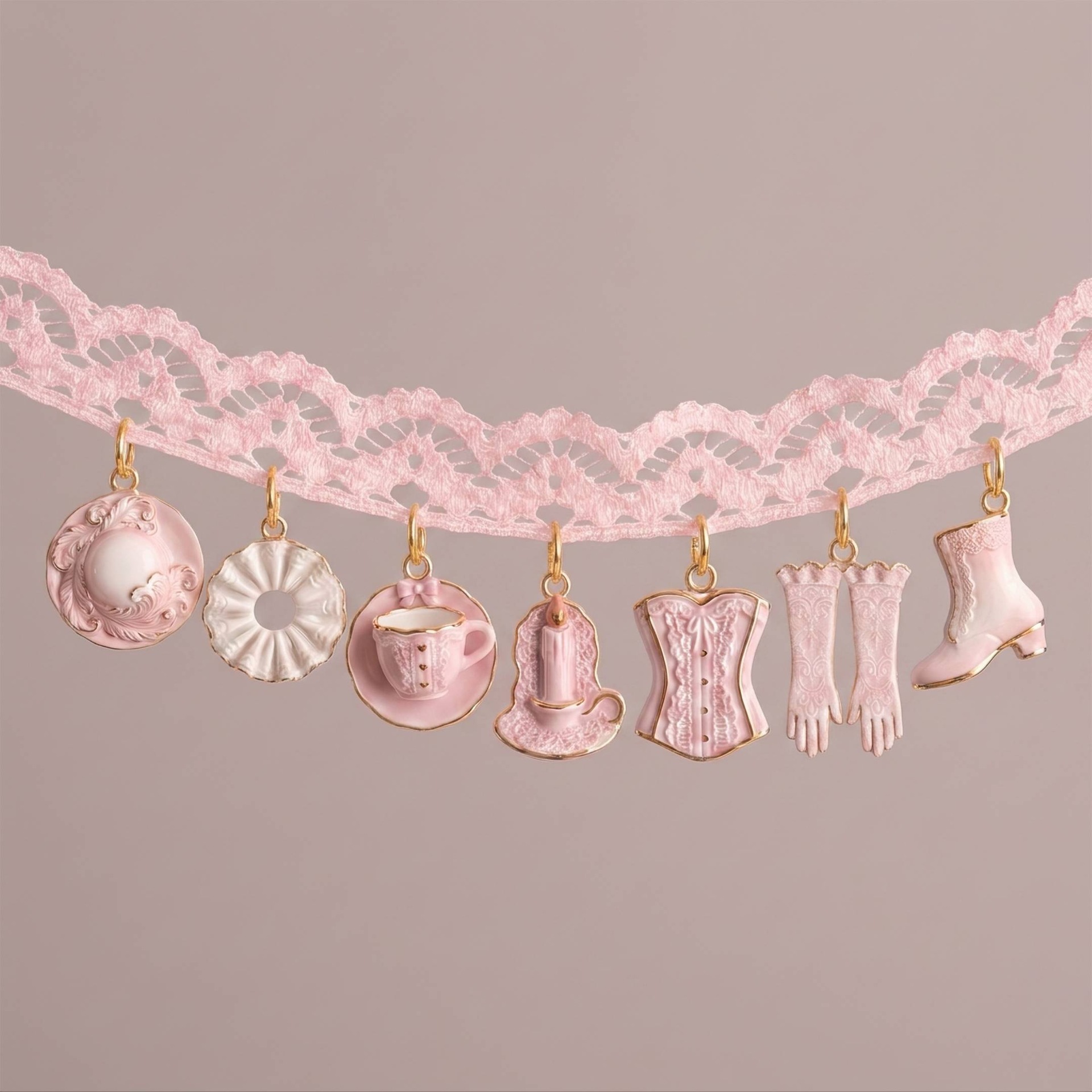 New Victoria Girl Pink Series  - Jewelry Making Victoria ulasan dan harga