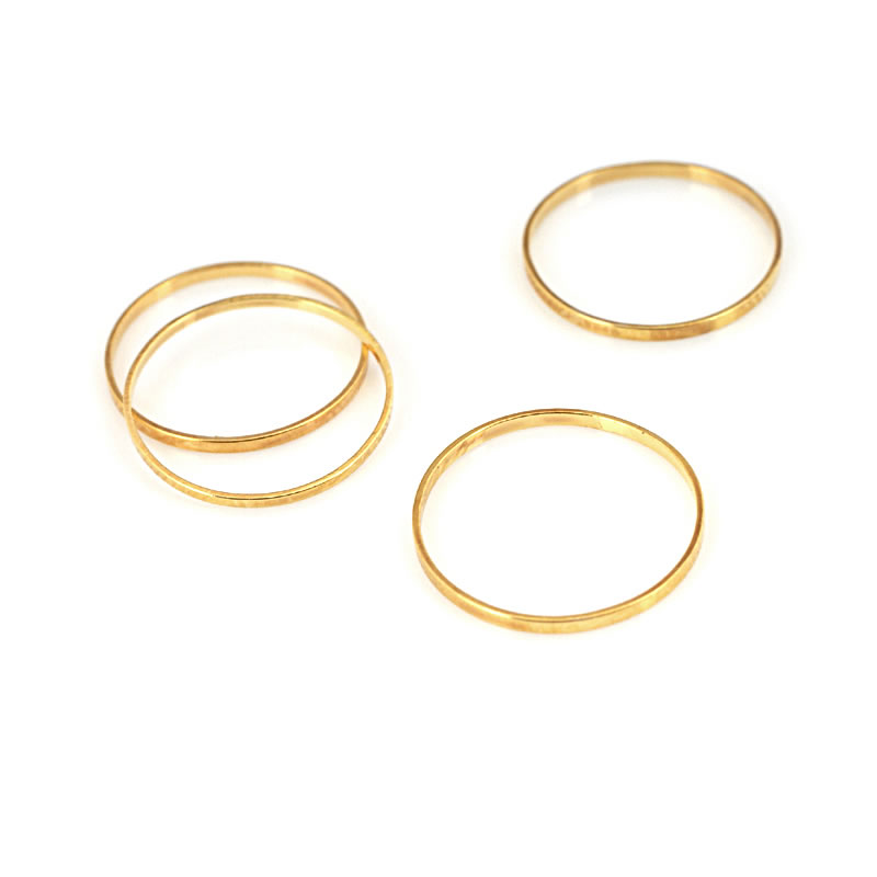 Diameter 8MM to 80MM Round Bra - Jewelry Making Closed Jump Rings ulasan dan harga