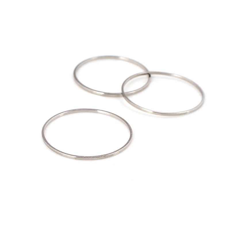 Diameter 8MM to 80MM Round Bra - Jewelry Making Closed Jump Rings ulasan dan harga